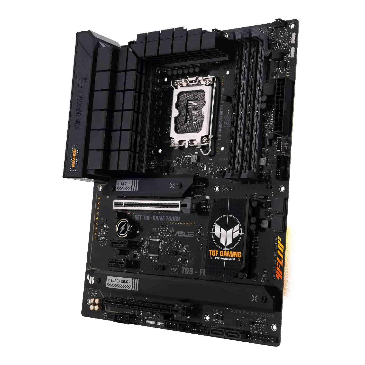 Płyta Asus TUF GAMING B760-PLUS WIFI /B760/DDR5/SATA3/M.2/USB3.2/WiFi/BT/PCIe5.0/s.1700/ATX — zdjęcie 3