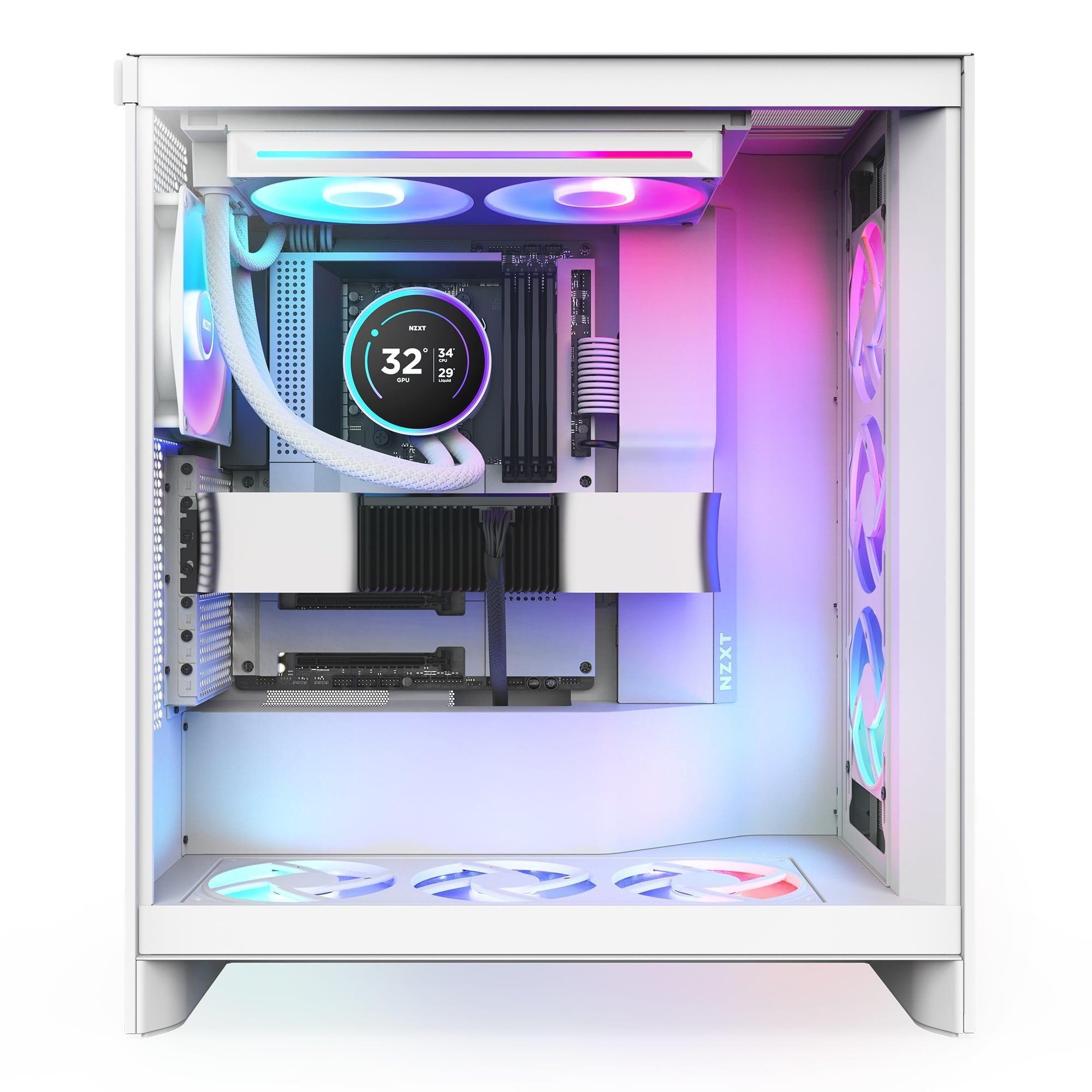 Chłodzenie wodne NZXT Kraken Elite 280 RGB V2 LCD białe — zdjęcie 3
