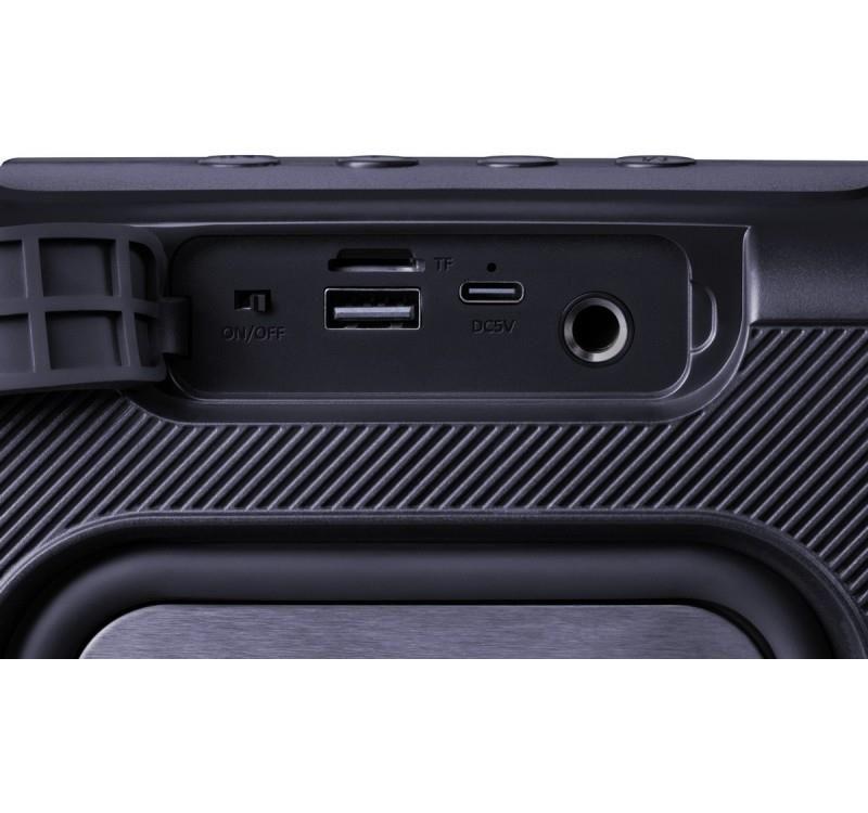 Głośnik Defender BEATBOX 12 Bluetooth 12W MP3/FM/SD/USB/LED czarny — zdjęcie 6