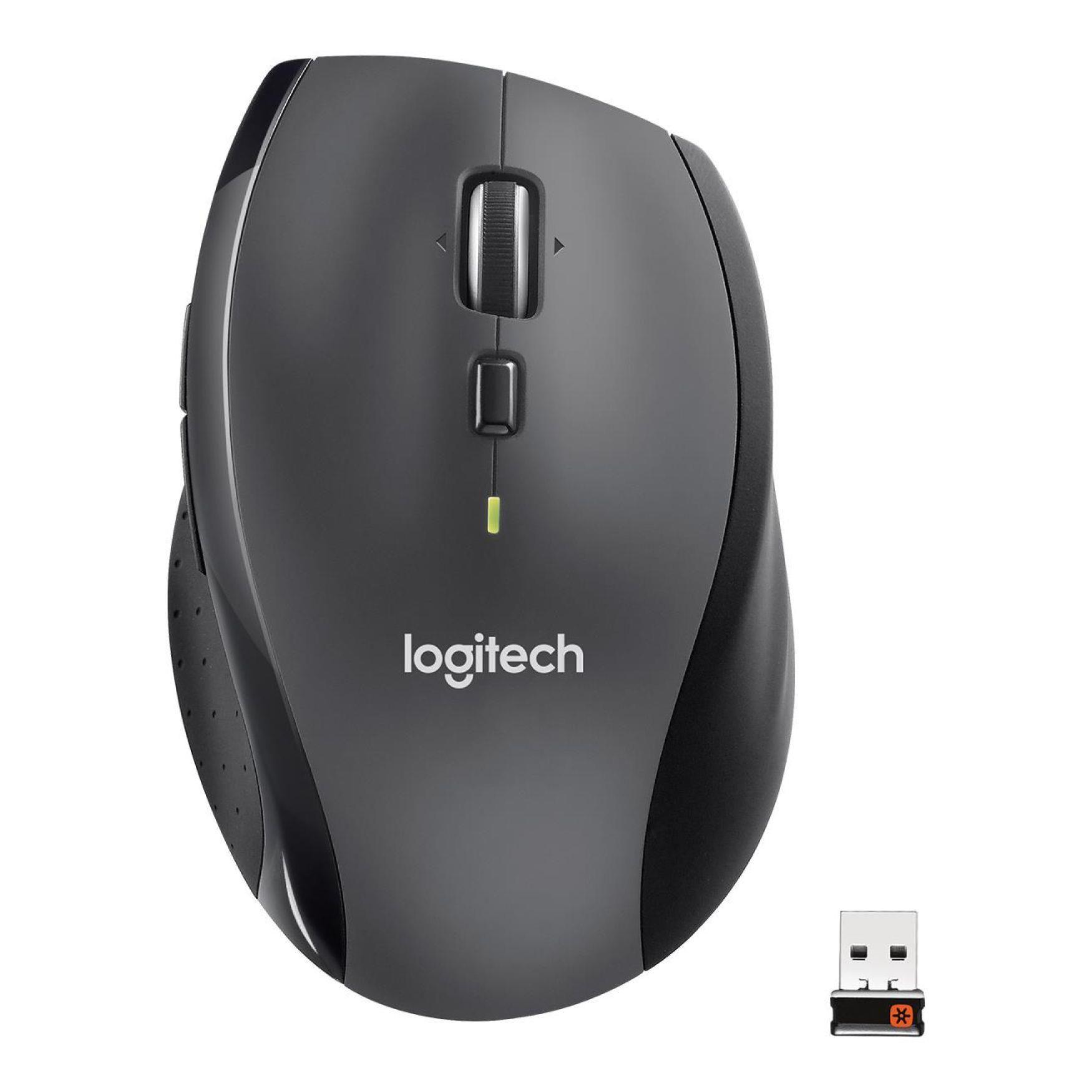 Mysz bezprzewodowa Logitech M705 laserowa czarna — zdjęcie 1