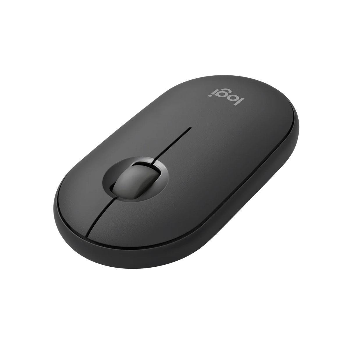Mysz bezprzewodowa Logitech Pebble Mouse 2 M350s optyczna grafitowa — zdjęcie 2