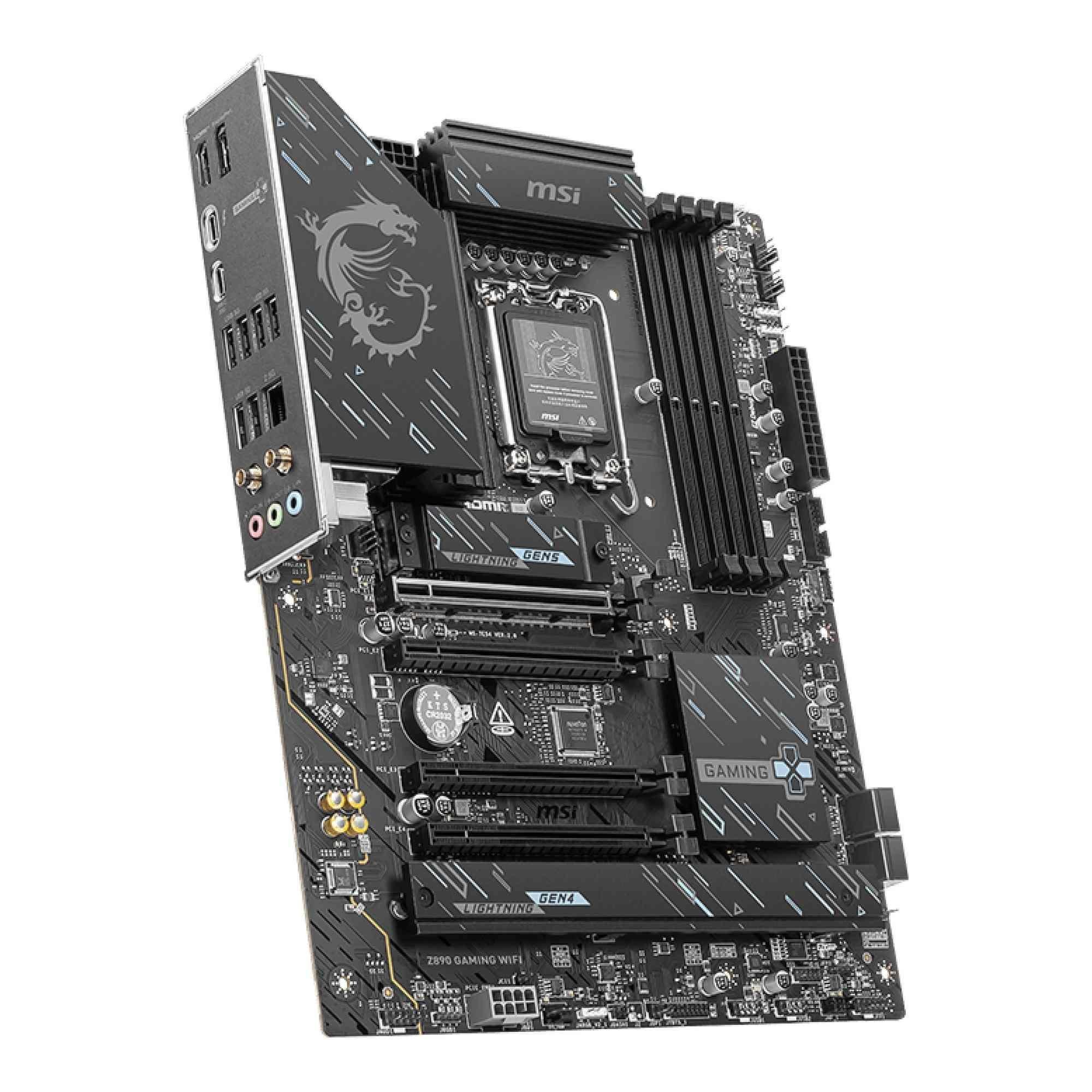 Płyta MSI Z890 GAMING WIFI /Z890/DDR5/SATA3/M.2/TB4/WiFi/BT/PCIe5.0/s.1851/ATX — zdjęcie 2