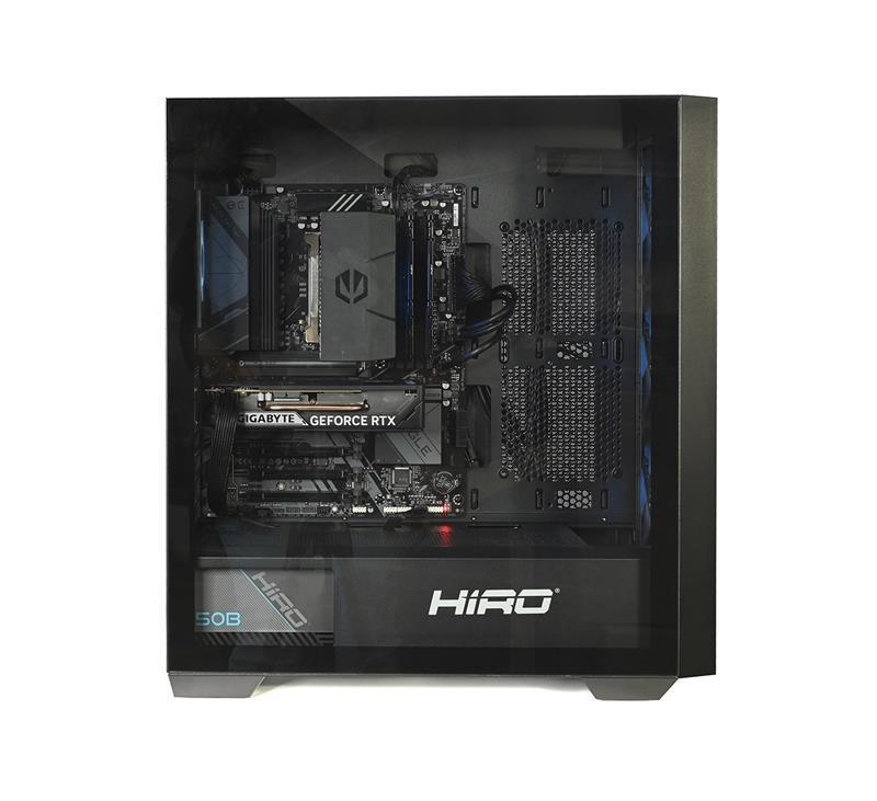 Komputer HIRO Hellcat AMD Ryzen 5 7500F, RTX 5050 8GB, 16GB RAM, 1TB SSD, WIFI, W11H