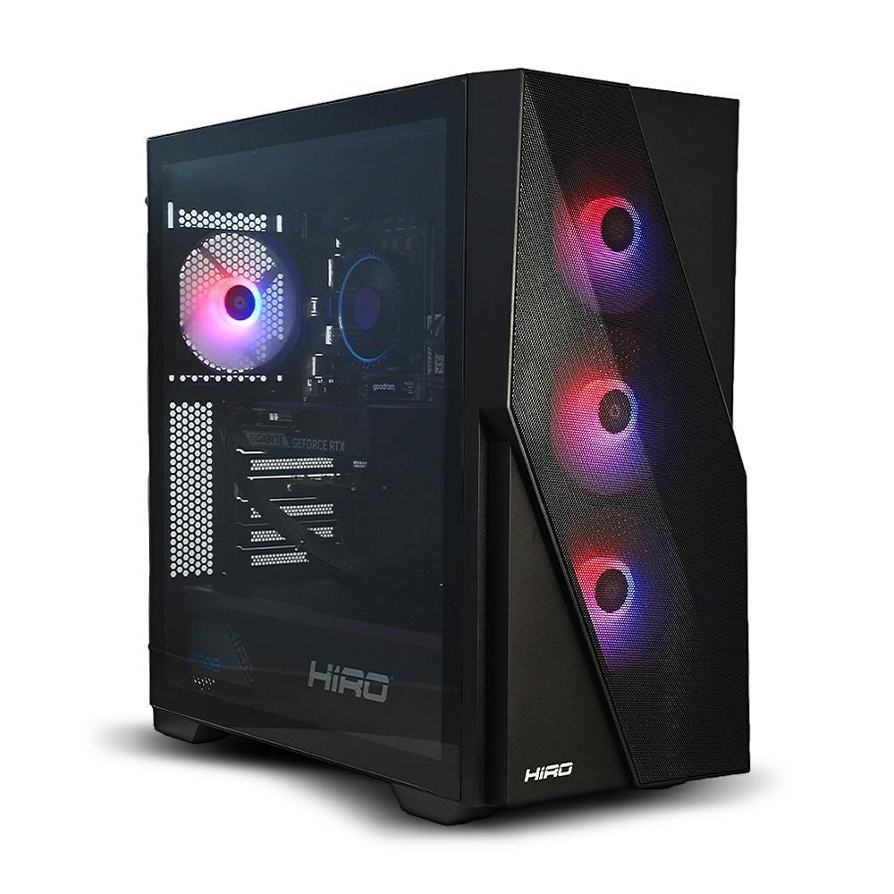 Komputer HIRO Wildcat Intel i5 14400F, RTX 3050 6GB, 16GB RAM, 1TB SSD, WIFI, W11H
