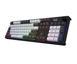 Klawiatura dla graczy Hator Skyfall 100 PRO bezprzewodowa mechaniczna szaro-czarna