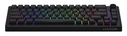 Klawiatura dla graczy Hator Skyfall 65 czarno-czarna
