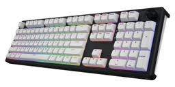 Klawiatura dla graczy Hator Skyfall 100 Wireless biało-czarna