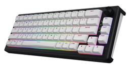 Klawiatura dla graczy Hator Skyfall 65 Wireless biało-czarna