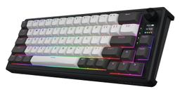 Klawiatura dla graczy Hator Skyfall 65 PRO Wireless szaro-czarna