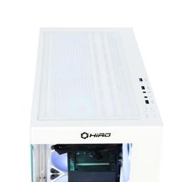 Komputer HIRO Aurora White Edition Intel i5 14400F, ARC B580 12GB, 32GB RAM, 1TB SSD, WIFI, W11