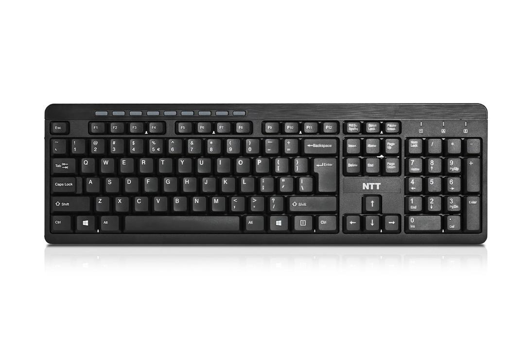 Klawiatura multimedialna NTT-KB-UM-106 (czarna)