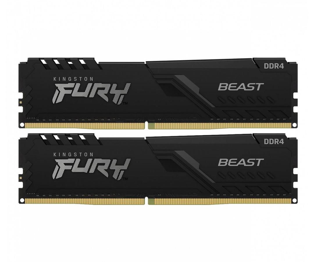 Pamięć RAM Kingston Fury Beast 16GB (2x8GB) DDR4 3200MHz