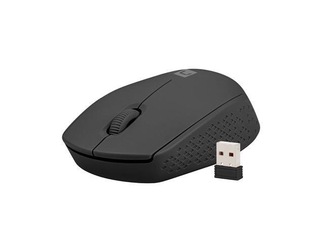 Mysz STORK  bezprzewodowa optyczna, 1600 DPI, 3 przyciski, USB, czarna