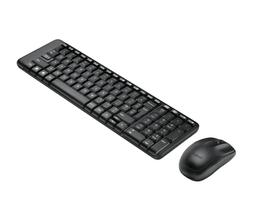 Zestaw bezprzewodowy klawiatura i mysz Logitech MK220 czarny