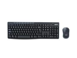 Zestaw bezprzewodowy klawiatura i mysz Logitech MK270 czarny