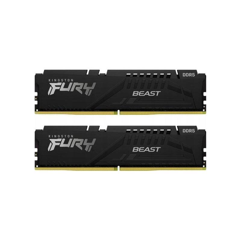 Pamięć RAM Kingston Fury Beast Black 16GB (2x8GB) DDR5 6000MHz
