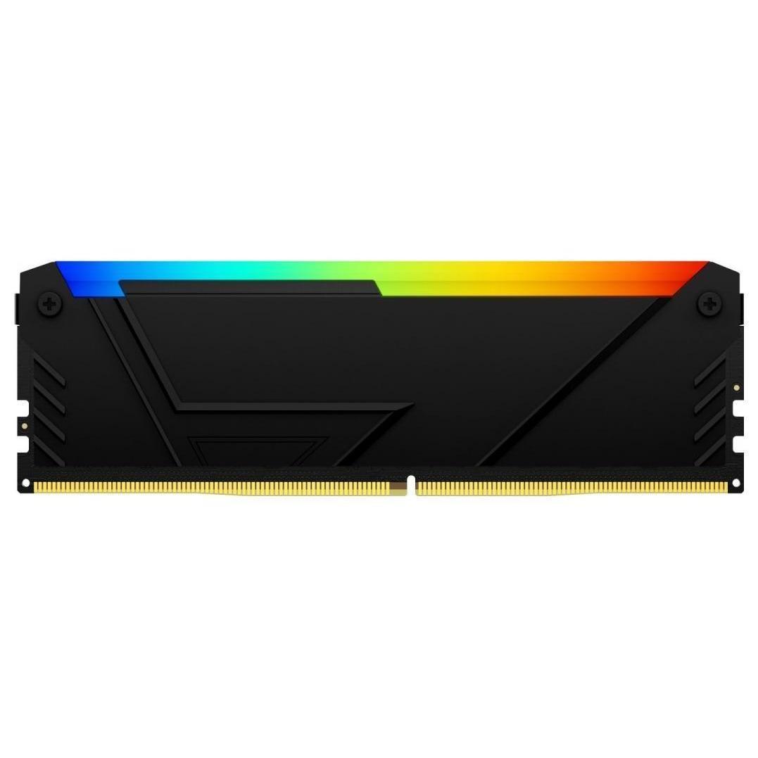 Pamięć RAM Kingston Fury Beast Black RGB 32GB (2x16GB) DDR4 3200MHz
