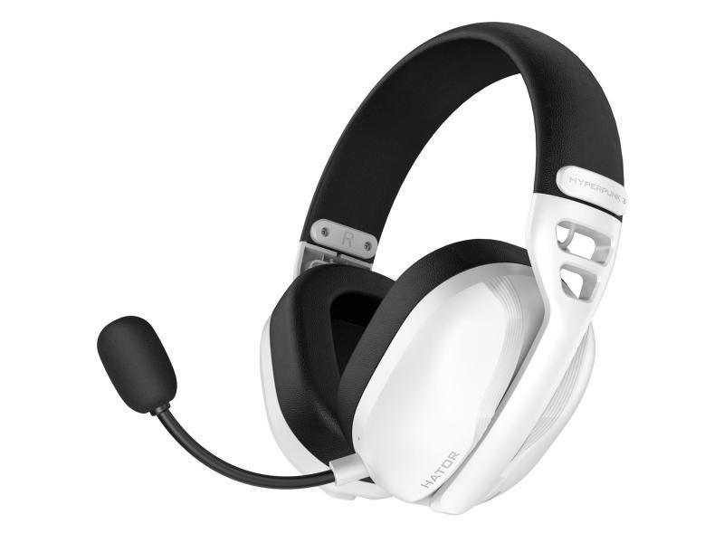 Słuchawki dla graczy Hyperpunk 3 Wireless bezprzewodowe białe