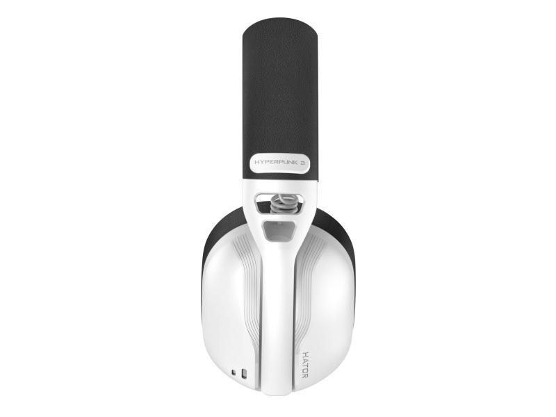 Słuchawki dla graczy Hyperpunk 3 Wireless bezprzewodowe białe