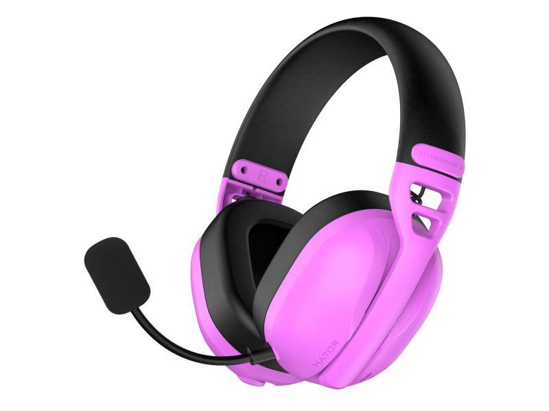 Słuchawki dla graczy Hyperpunk 3 Wireless bezprzewodowe fioletowe