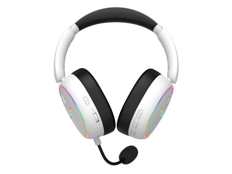 Słuchawki dla graczy Hator Phoenix 2 Wireless bezprzewodowe białe