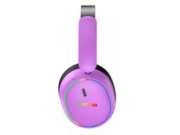 Słuchawki dla graczy Hator Phoenix 2 Wireless bezprzewodowe fioletowe