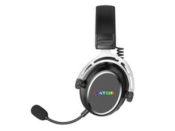 Słuchawki dla graczy Hator HYPERGANG 3 Wireless bezprzewodowe czarne