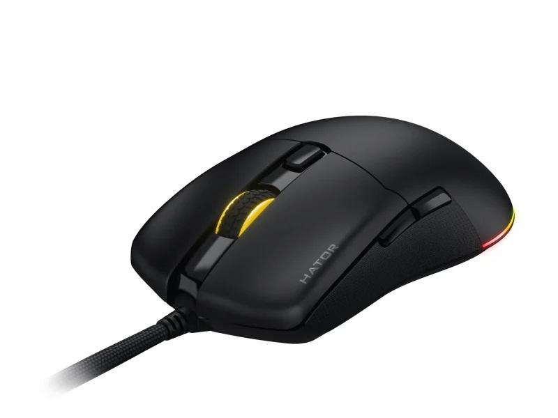 Mysz dla graczy Hator Pulsar 3 czarna