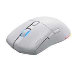 Mysz dla graczy bezprzewodowa Hator Pulsar 3 Wireless biała