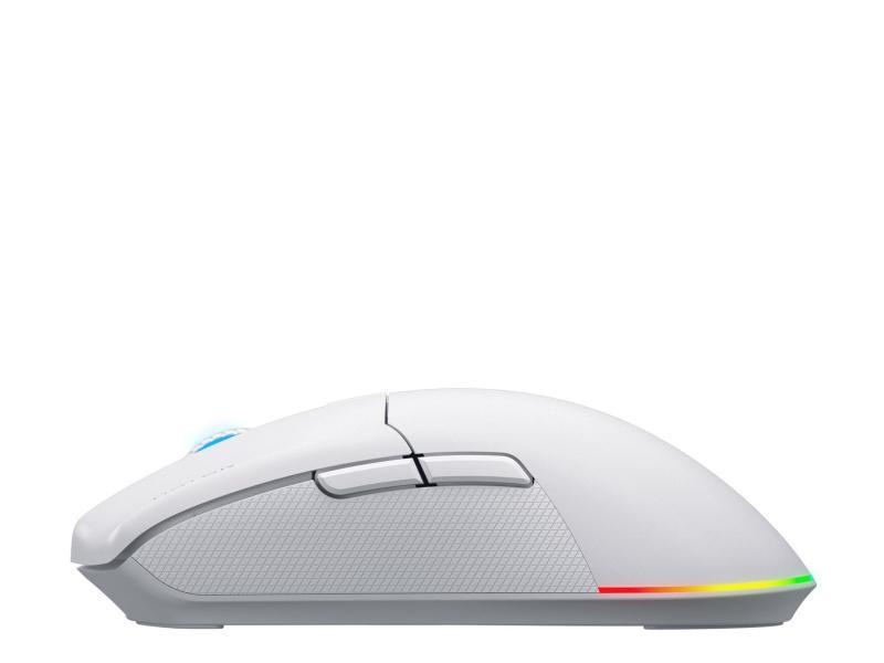 Mysz dla graczy bezprzewodowa Hator Pulsar 3 Wireless biała