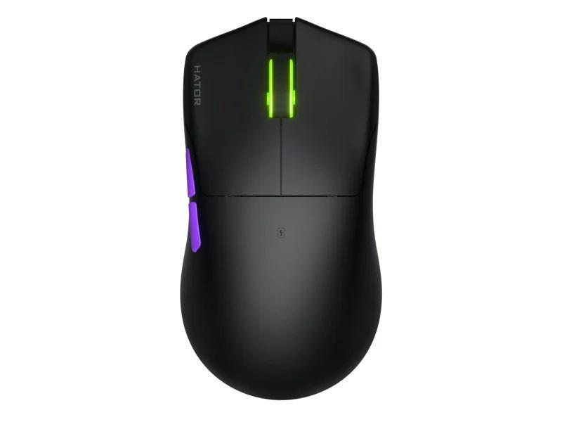 Mysz dla graczy bezprzewodowa Hator Pulsar 3 Ultra 4K Wireless czarna