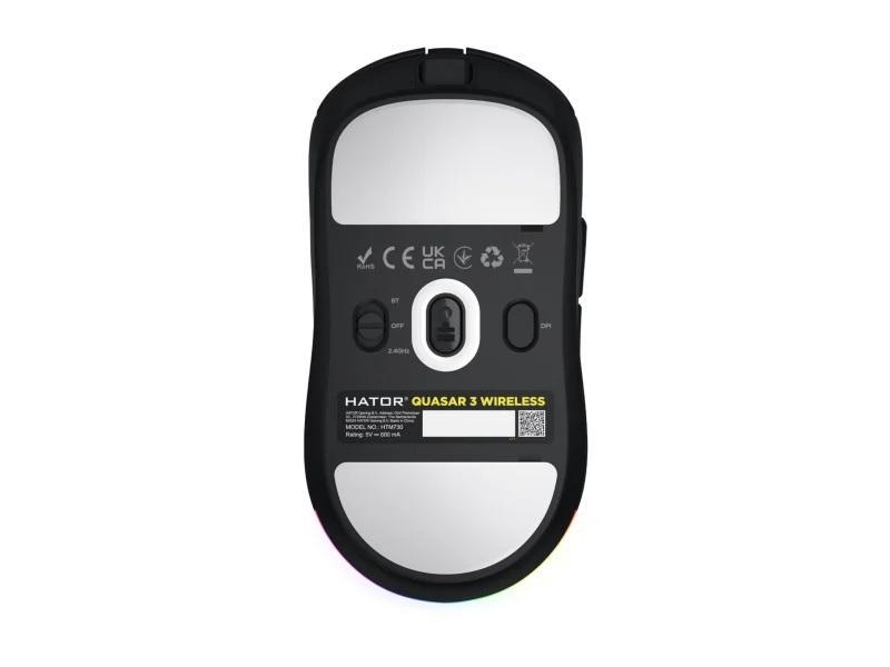 Mysz dla graczy Hator Quasar 3 czarna