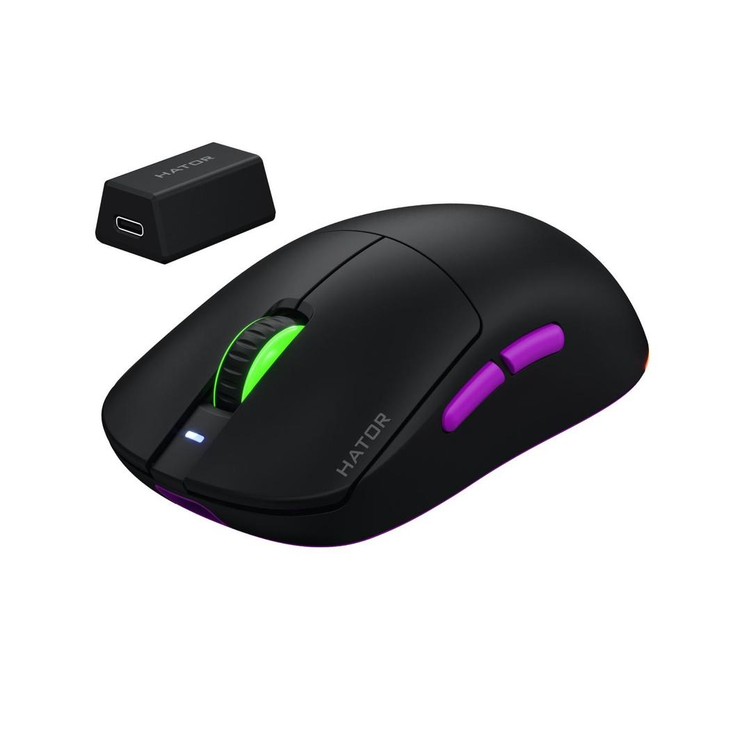 Mysz dla graczy Hator Quasar 3 Ultra 8K Wireless czarna