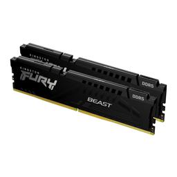 Pamięć RAM Kingston Fury Beast Black 128GB (2x64GB) DDR5 5600MHz