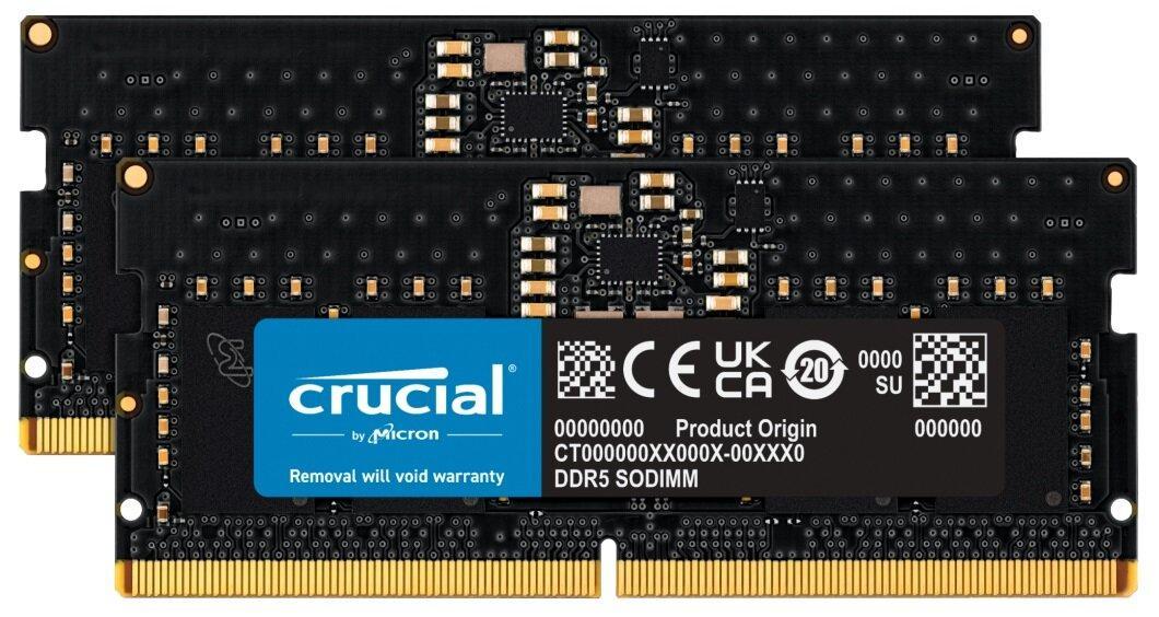 Pamięć RAM Crucial SO-DIMM 32GB (2x16GB) DDR5 5600MHz