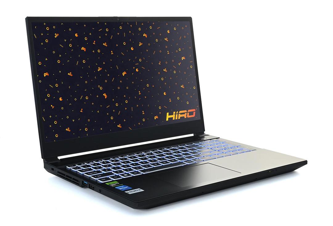 Laptop gamingowy HIRO Y560 15,6'', 144Hz, i7 13620H, RTX 5060 8GB, 32GB RAM, 2TB SSD M.2, W11H