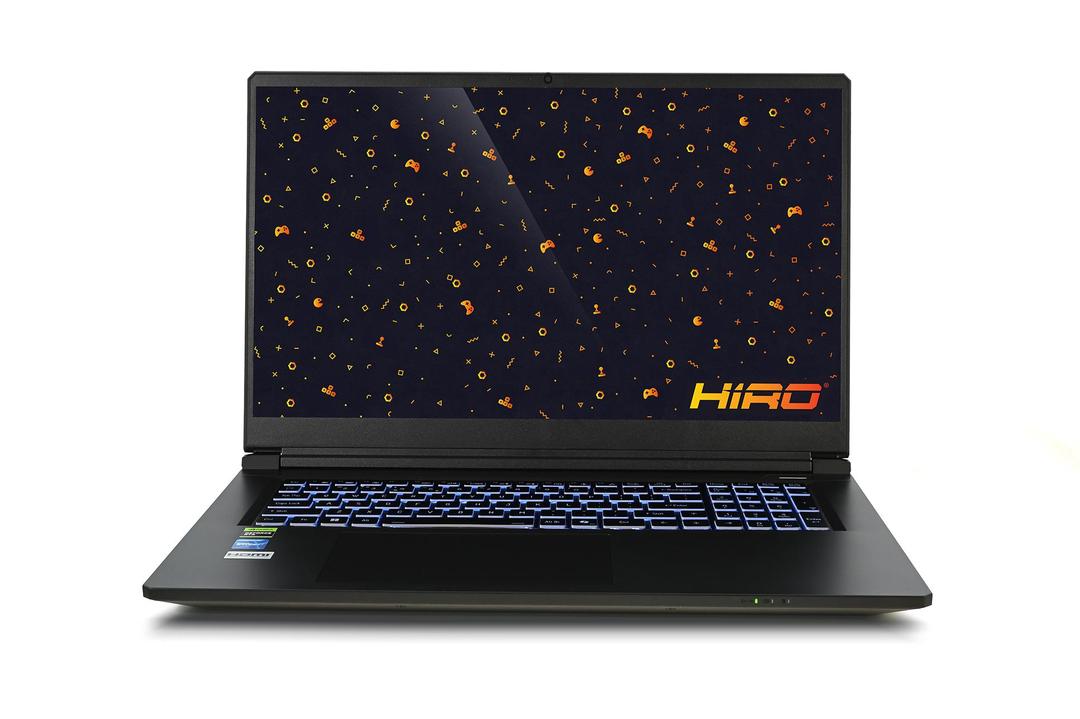 Laptop gamingowy HIRO Y760 17,3'', 144Hz, i7 13620H, RTX 5060 8GB, 64GB RAM, 2TB SSD M.2, W11H