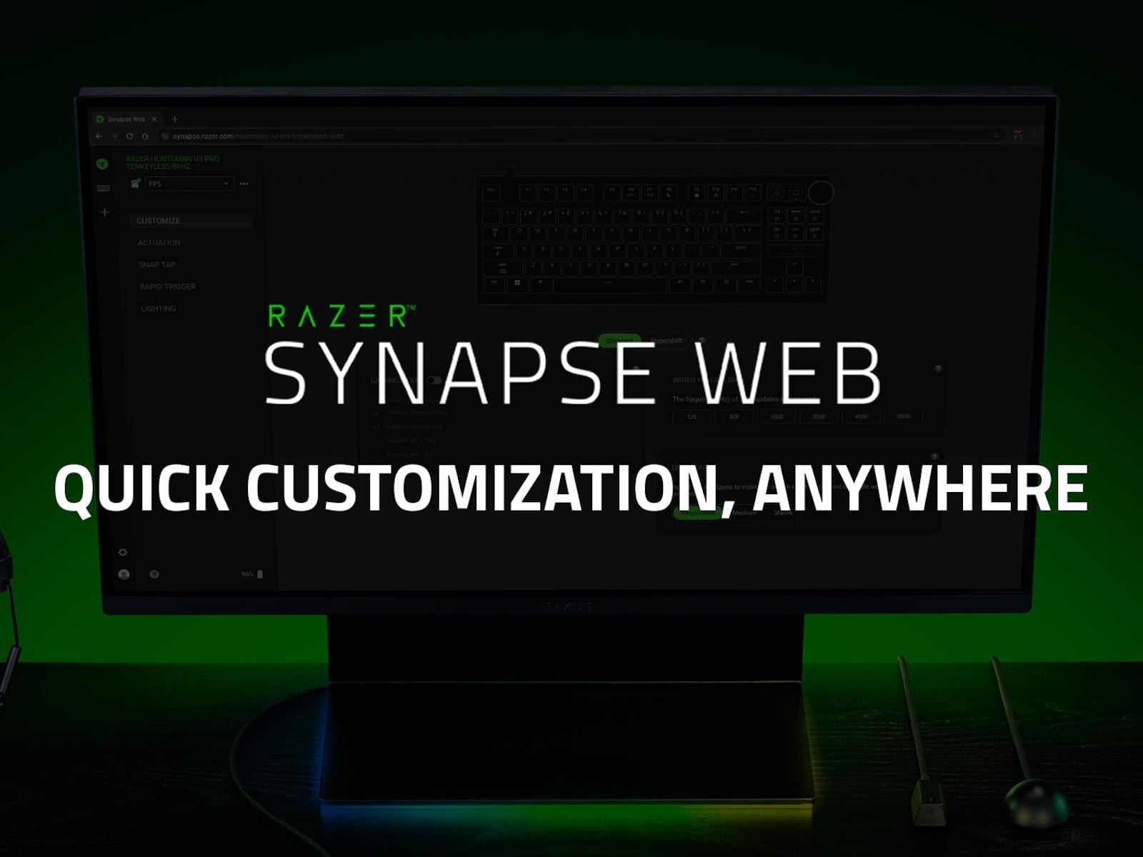 Razer Synapse Web — ustawienia bez instalatora, czyli koniec z bloatware?