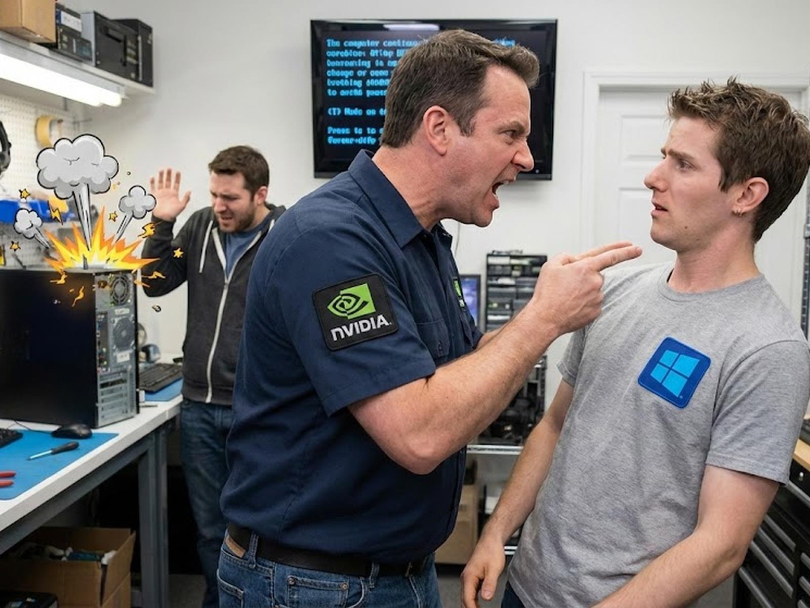 NVIDIA bada poważne problemy z grami po ostatniej łatce Windows 11