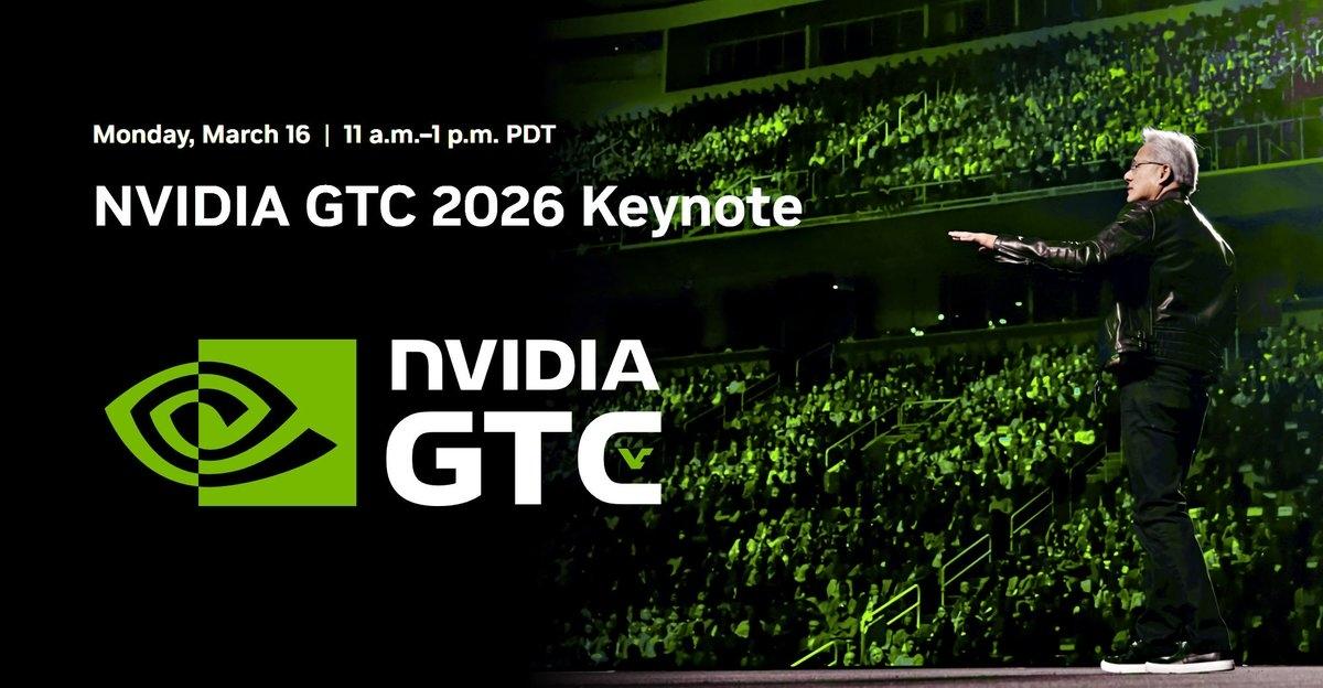 NVIDIA na GTC 2026 — konferencja 16 marca: czego się spodziewać