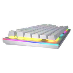 Klawiatura dla graczy Hator Gravity TKL mechaniczna biała (klawisze biało-szare)