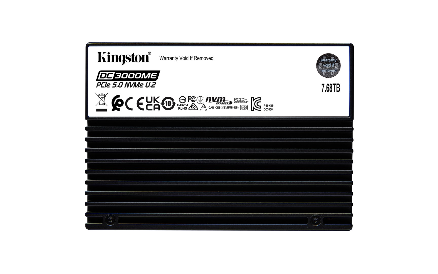 Dysk SSD Kingston DC3000ME 7.68TB U.2 (15mm) NVMe PCIe 5.0 SEDC3000ME/7T6 (DWPD 1) TCG