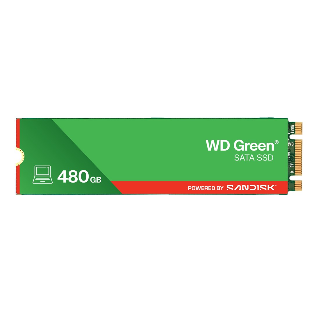 Dysk SSD WD Green WDS480G3G0B (480GB ; M.2 ; SATA III)