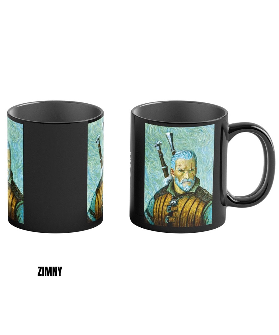 Kubek termoaktywny Good Loot: The Witcher - Geralt & Vincent van Gogh