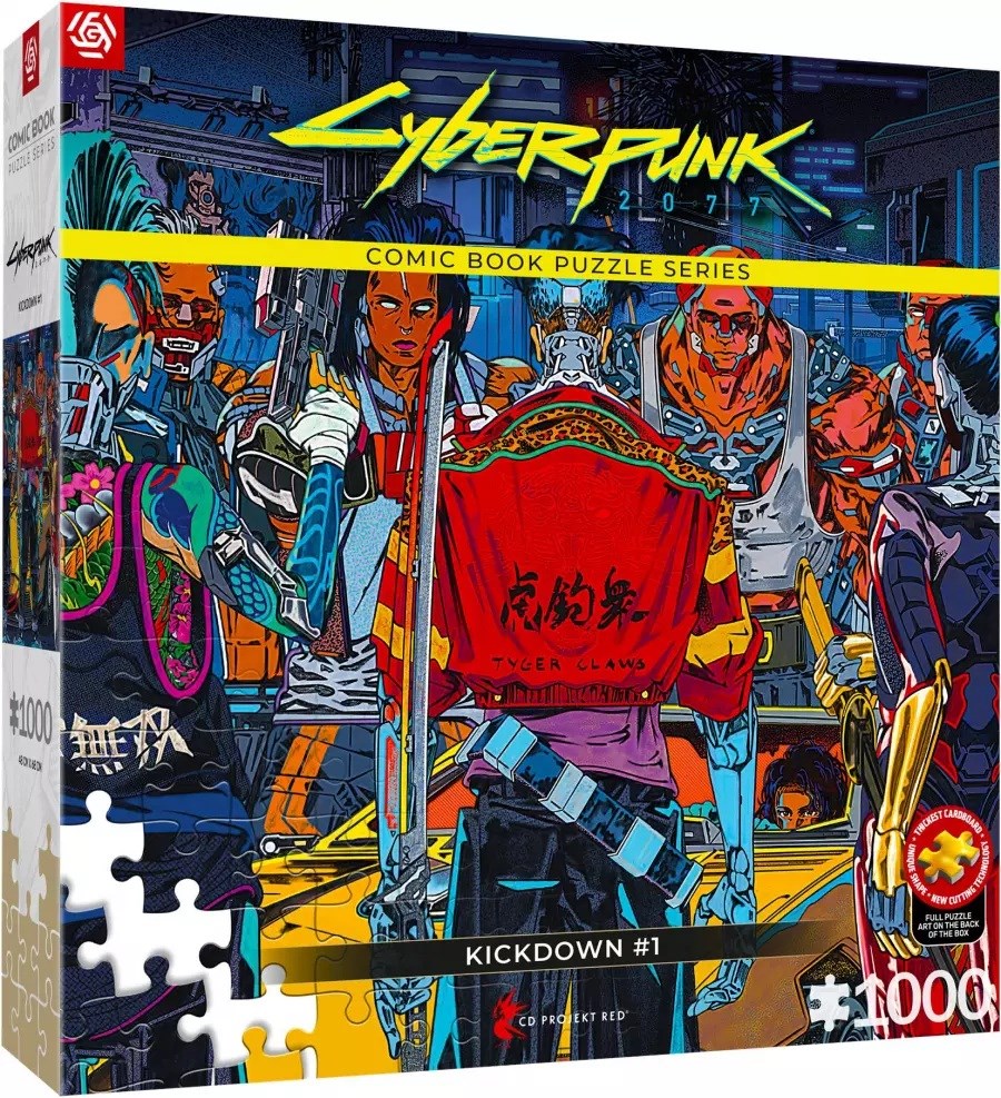 Puzzle Good Loot: Cyberpunk 2077 - Kickdown, 1000 elementów