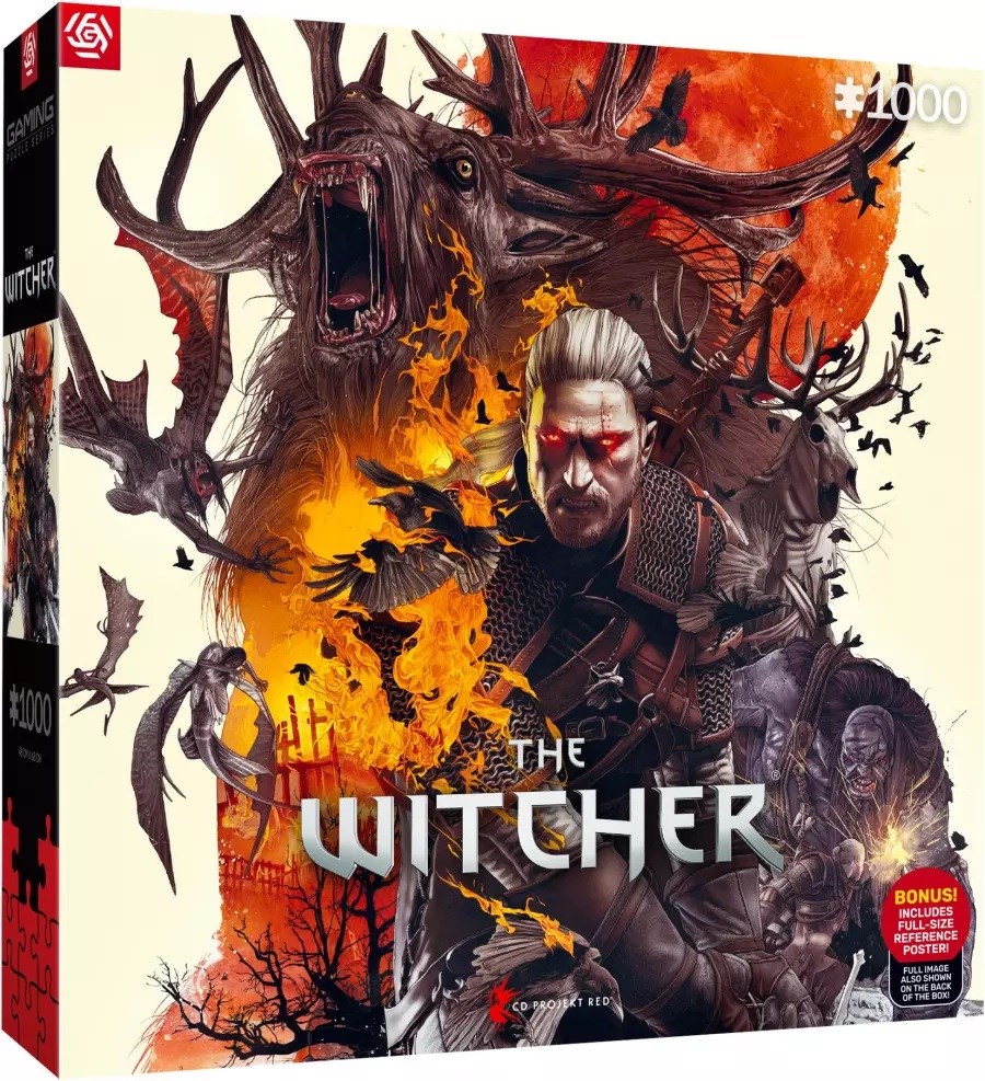 Puzzle Good Loot: The Witcher - Monsters, 1000 elementów