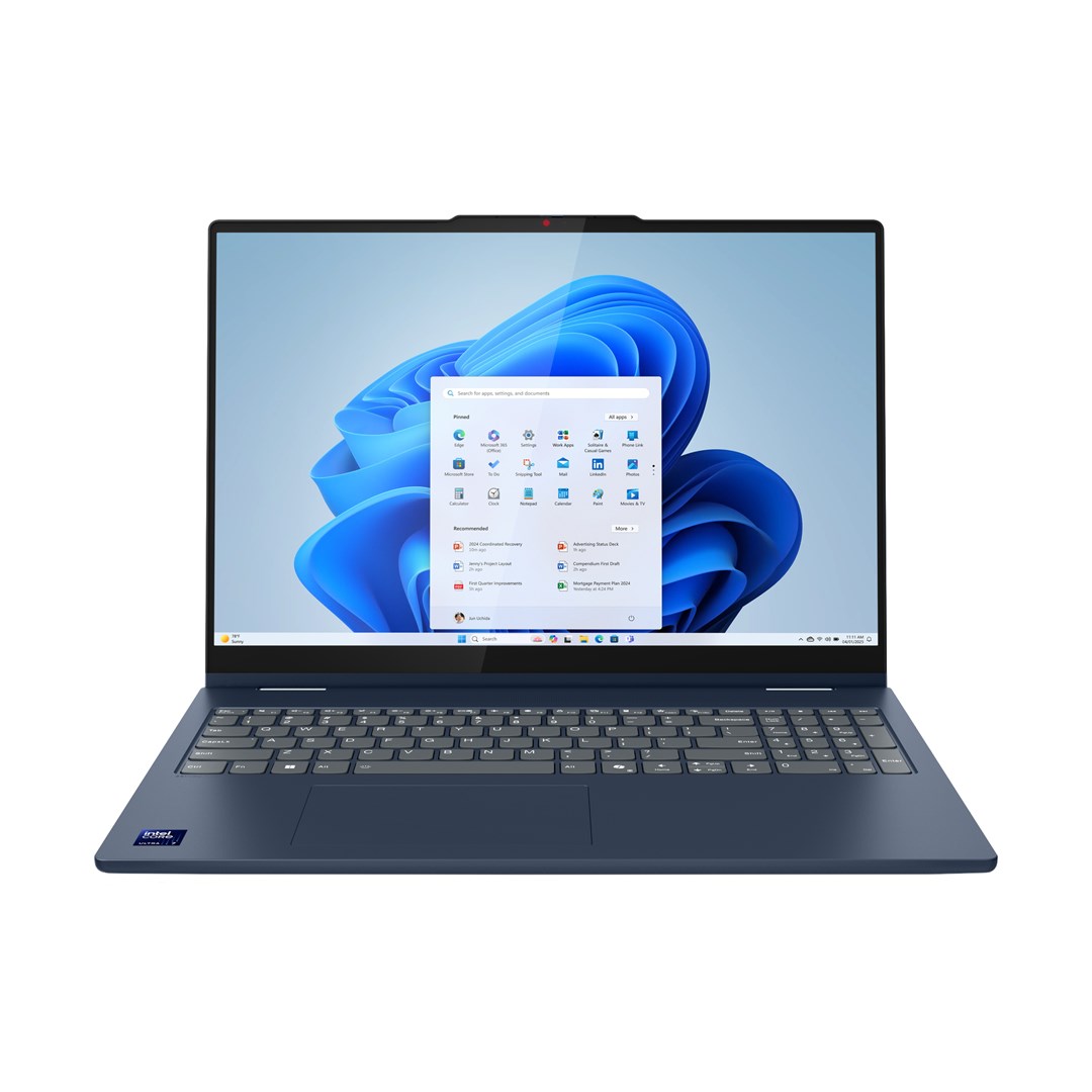 Lenovo IdeaPad 5-16IAL10 Ultra 7 255U 16.0"WUXGA Touch IPS 32GB SSD1TB BT BLKB x360 PEN Win11 Cosmic Blue (REPACK) 2Y