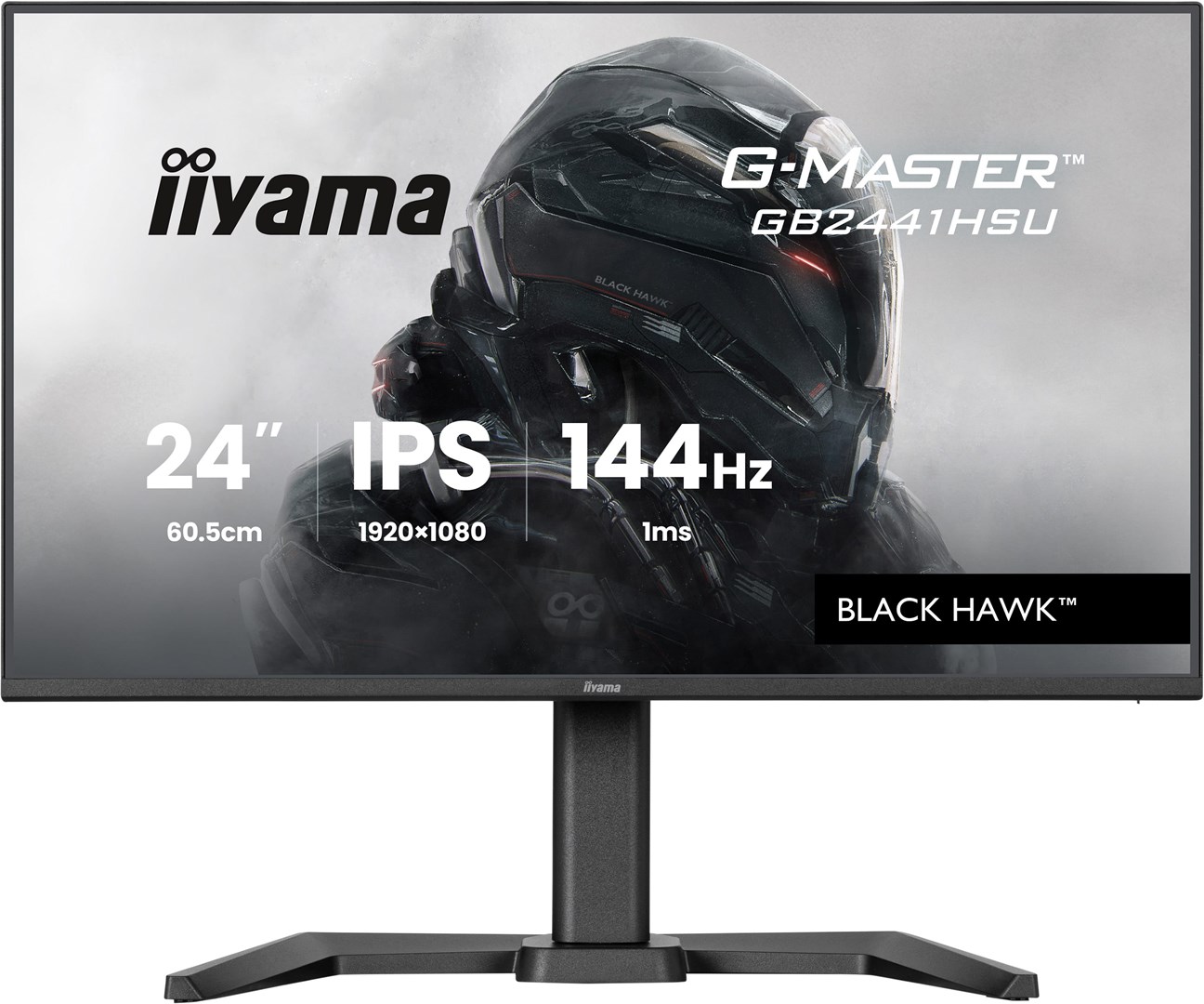 MONITOR IIYAMA LED IPS 23,8" GB2441HSU-B1 Black Hawk 144Hz