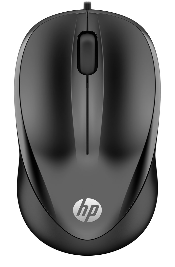 Mysz HP 1000 Wired Optical Mouse with 3 Buttons and 1000 DPI przewodowa czarna 4QM14AA