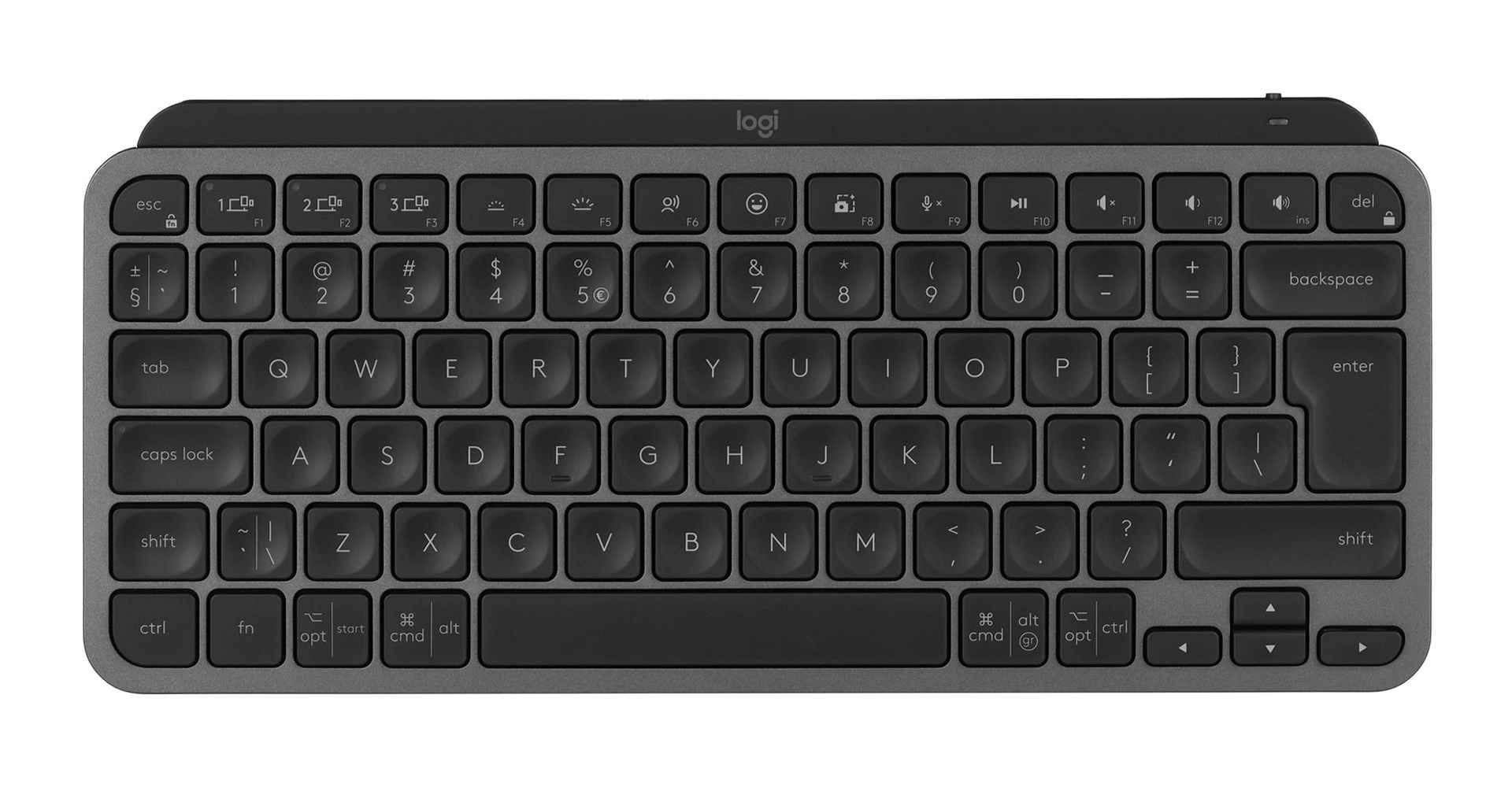 Klawiatura Logitech MX Keys Mini Wireless GRAPHITE